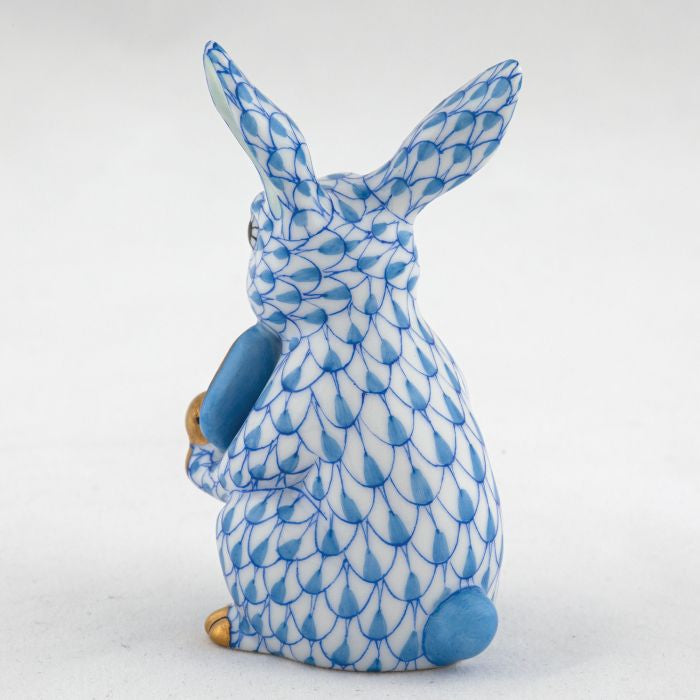 Herend Decorative Pickleball Bunny - Blue