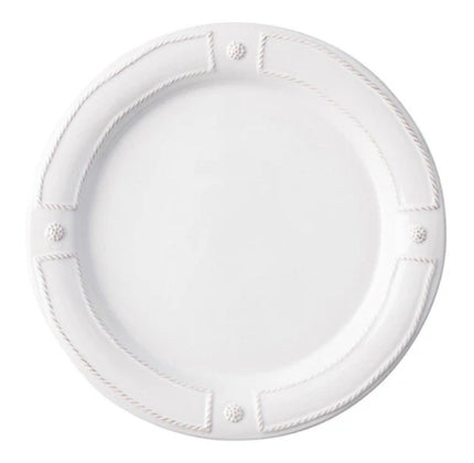 Juliska Berry & Thread French Panel Dessert/Salad Plate- Whitewash