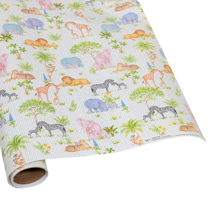 CasparI Safari Baby Wrapping Paper