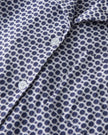 Petite Plume Olivia Short Pima Pajama Set - Navy Foulard