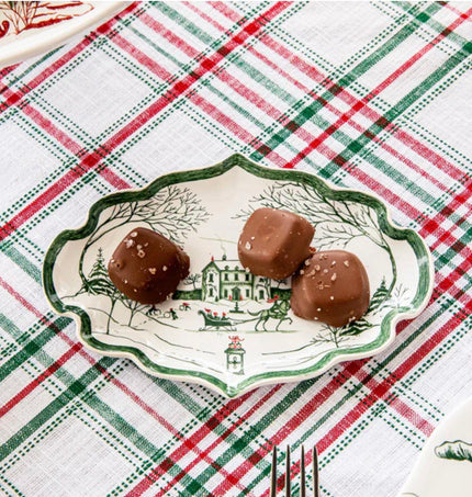 Juliska Country Estate Winter Frolic Tray - Evergreen