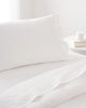 Petite Plume Luxe Sateen Pillow Cases - White