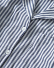 Petite Plume Olivia Short Set Pima Pajama Set - Navy French Ticking