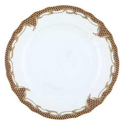 Herend Fishscale Dinner Plate - Brown