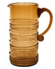 Juliska Ella Glass Pitcher - Amber