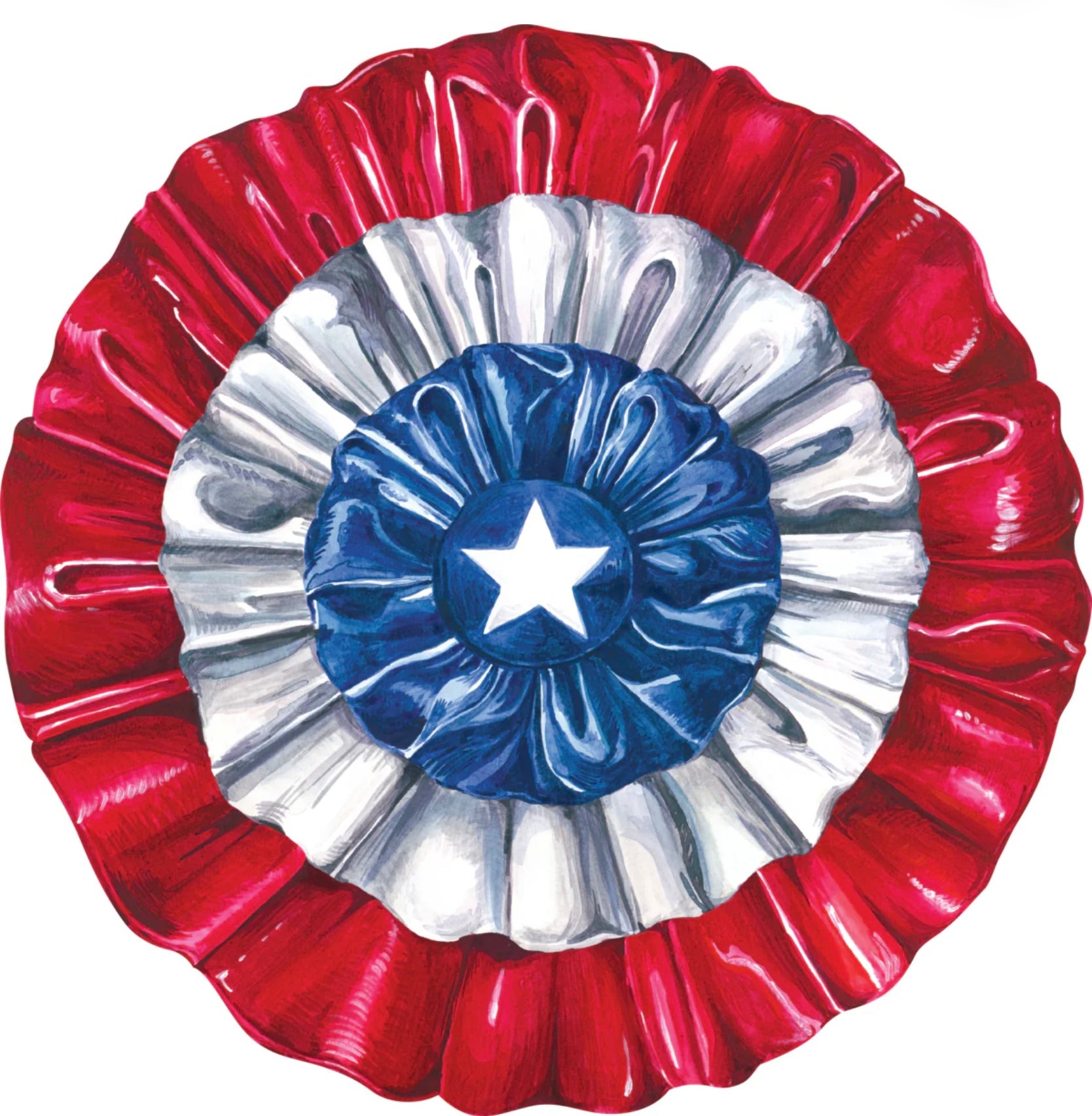 Hester & Cook Die-Cut Star-Spangled Placemat