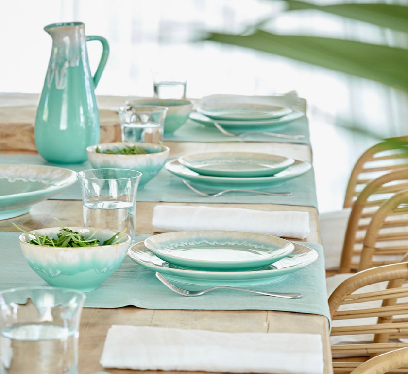 Casafina Taormina Dinner Plate - Aqua