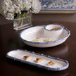 Beatriz Ball Vida Bamboo Blue Baguette Platter- Melamine