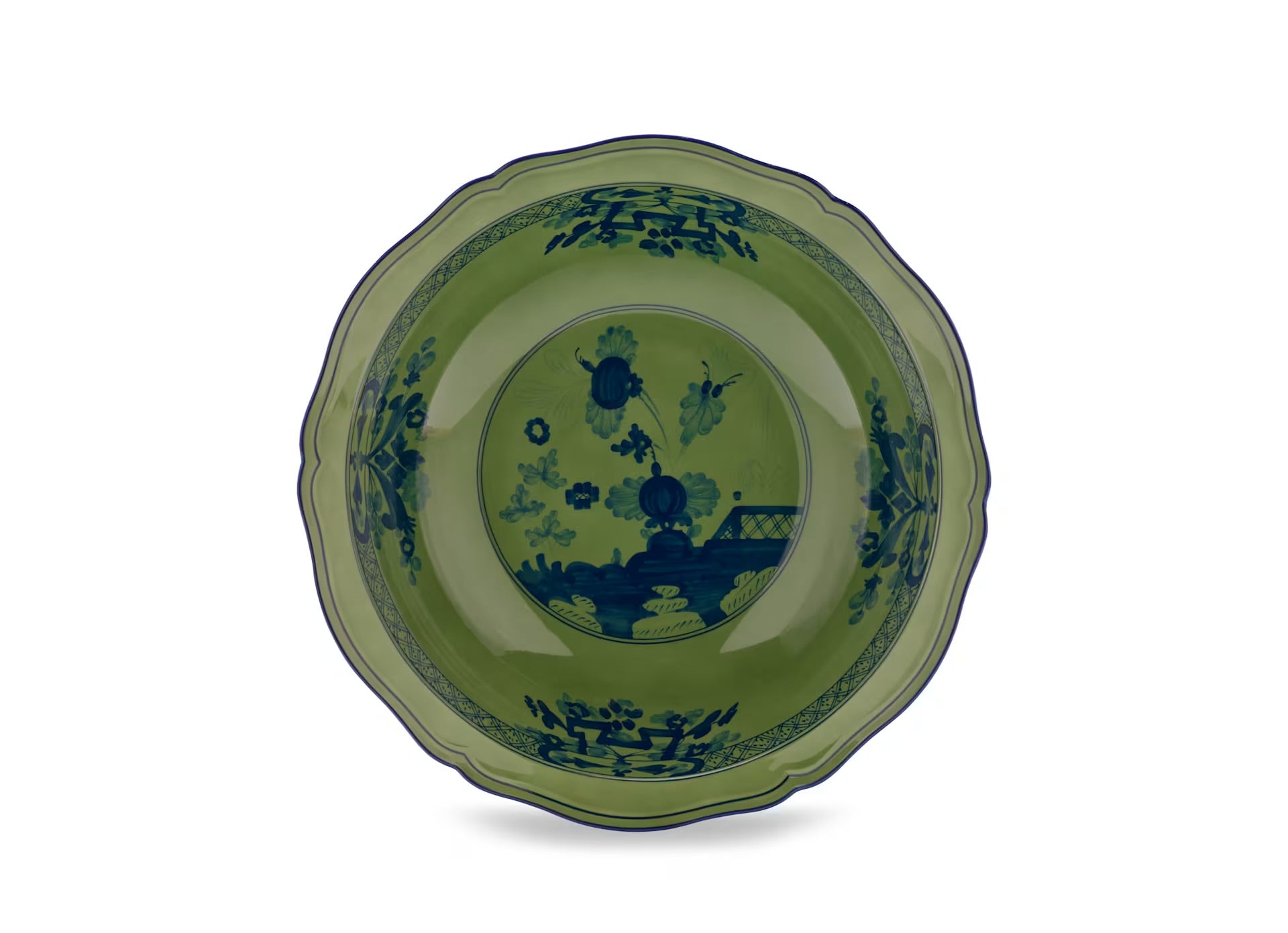 Ginori Oriente Italiano Serving Bowl - Malachite