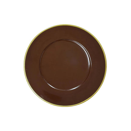 Maison3Amis Monaco Charger - Chocolate Brown