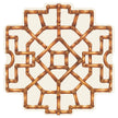 Hester & Cook Die Cut Bamboo Placemat
