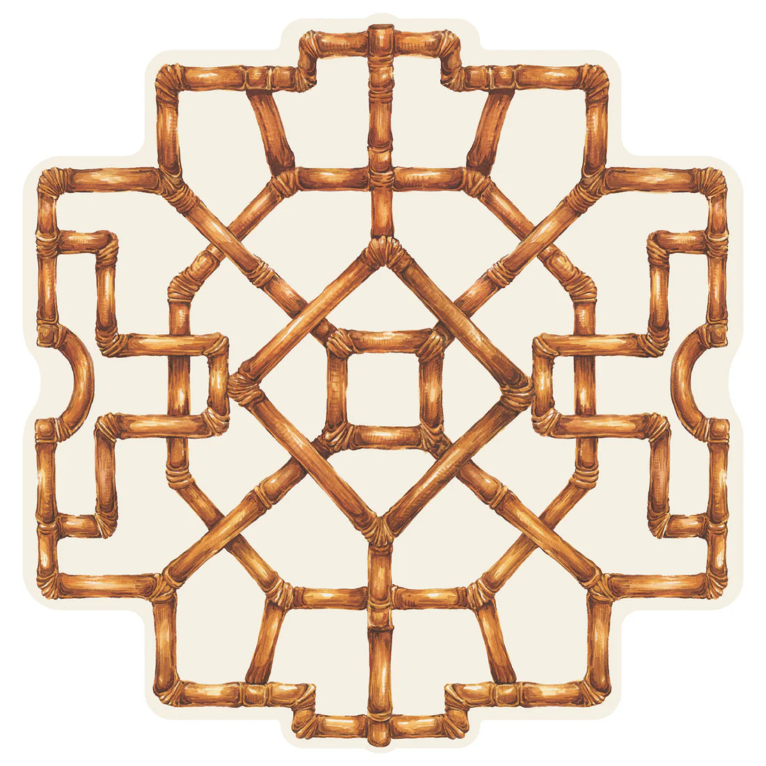 Hester & Cook Die Cut Bamboo Placemat