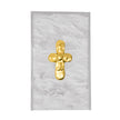 Southern Tribute Cross Guest Towel Box - Pearl