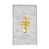 Southern Tribute Cross Guest Towel Box - Pearl