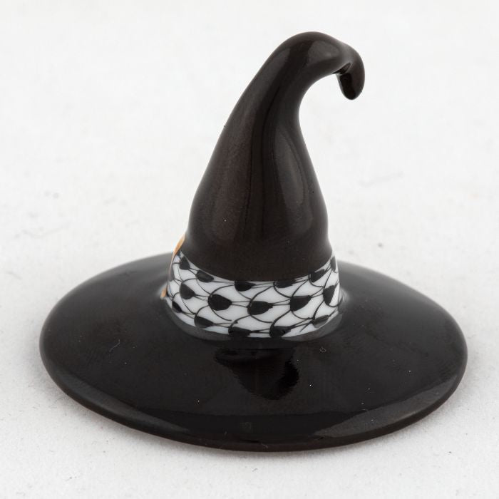 Herend Decorative Witch Hat - Black
