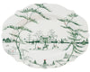 Juliska Country Estate Winter Frolic 18” Serving Platter - Evergreen