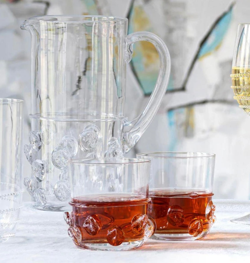Juliska Florence Glass Pitcher