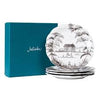 Juliska Country Estate Party Plate Assorted Set/4 - Flint