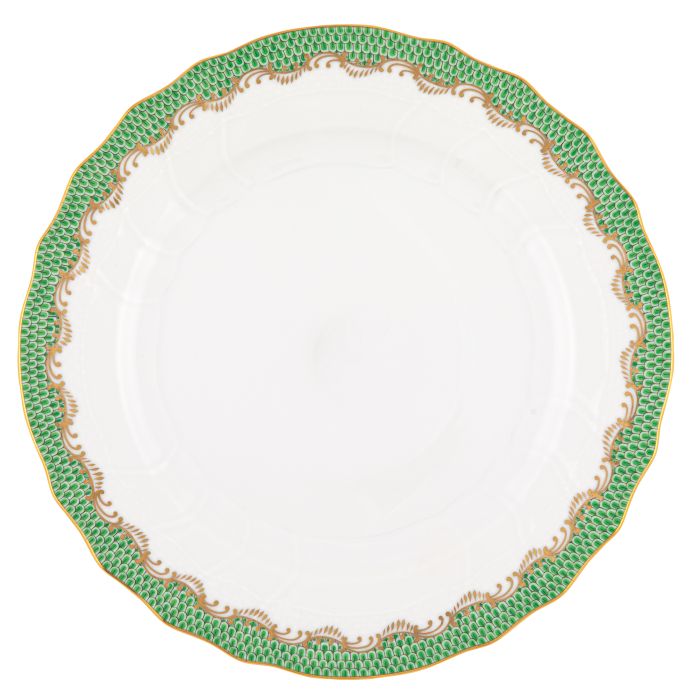 Herend Fishscale Dinner Plate - Jade