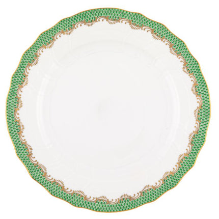 Herend Fishscale Dinner Plate - Jade