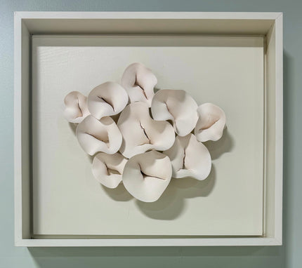 Stephanie Martin Ceramics Chrysalis in Ivory I