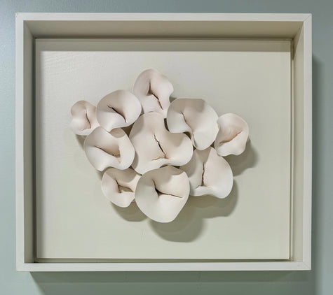 Stephanie Martin Ceramics Chrysalis in Ivory I
