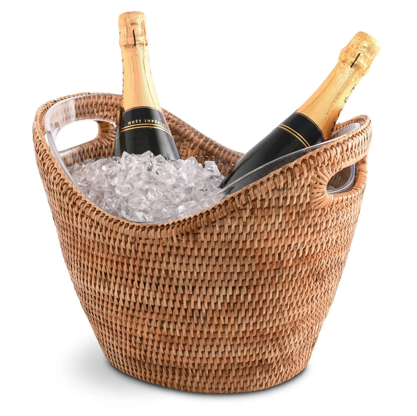 Vagabond House Rattan Champagne Tub