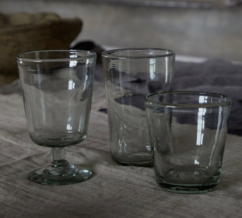 Costa Nova Margarida Wine Glass - Bottle Green - Set of 6