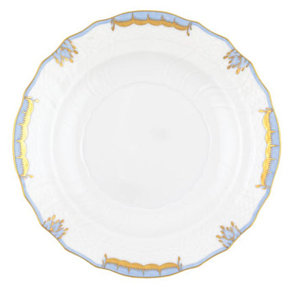 Herend Princess Victoria Salad Plate - Light Blue