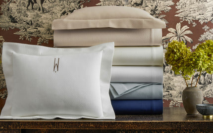 Matouk Elliot Coverlet - Pool