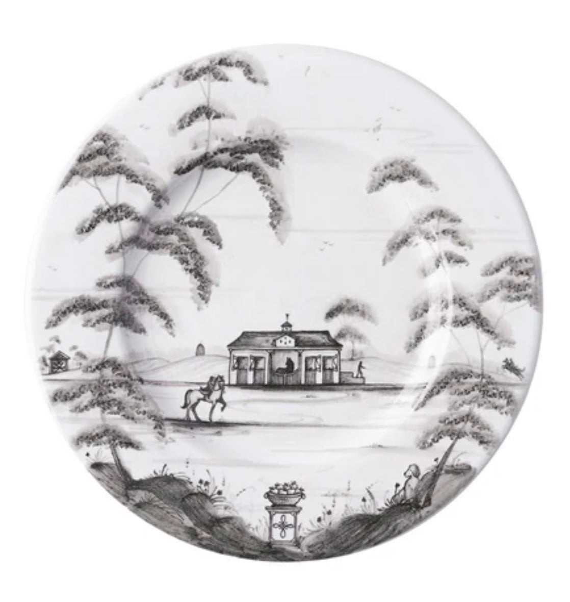 Juliska Country Estate Side/Cocktail Plate - Flint Grey