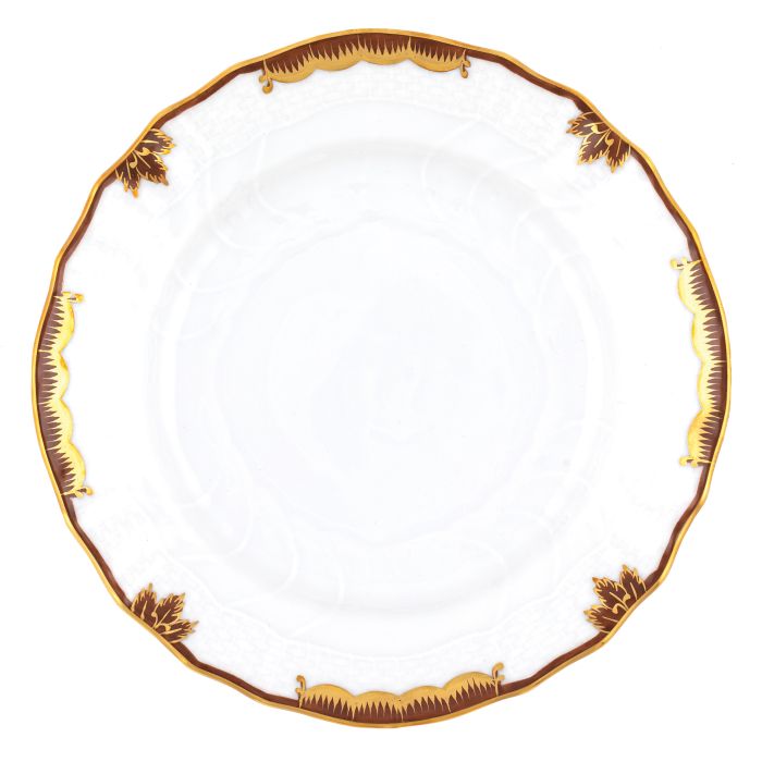 Herend Princess Victoria Bread & Butter Plate - Brown