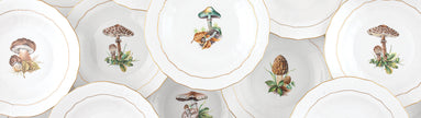 Herend Mushroom Luncheon Plate - Motif #5