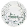 Juliska Country Estate Winter Frolic Dessert/Salad Plate - Evergreen