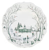 Juliska Country Estate Winter Frolic Dessert/Salad Plate - Evergreen