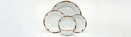 Herend Princess Victoria Dinner Plate - Brown