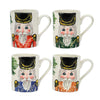 Vietri Nutcrackers Assorted Mug - Gold