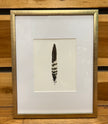 Laura Roebuck Feathers (Gold Frame)