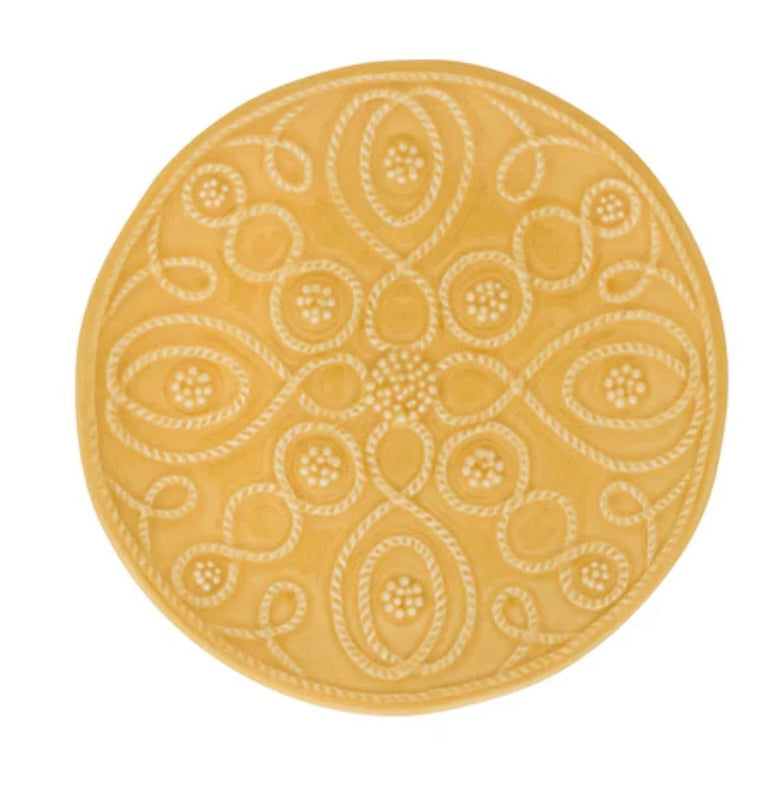 Juliska Jardins Du Monde Side/Cocktail Plate S/4 - Daffodil