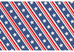 Hester & Cook Stars and Stripes Paper Placemat