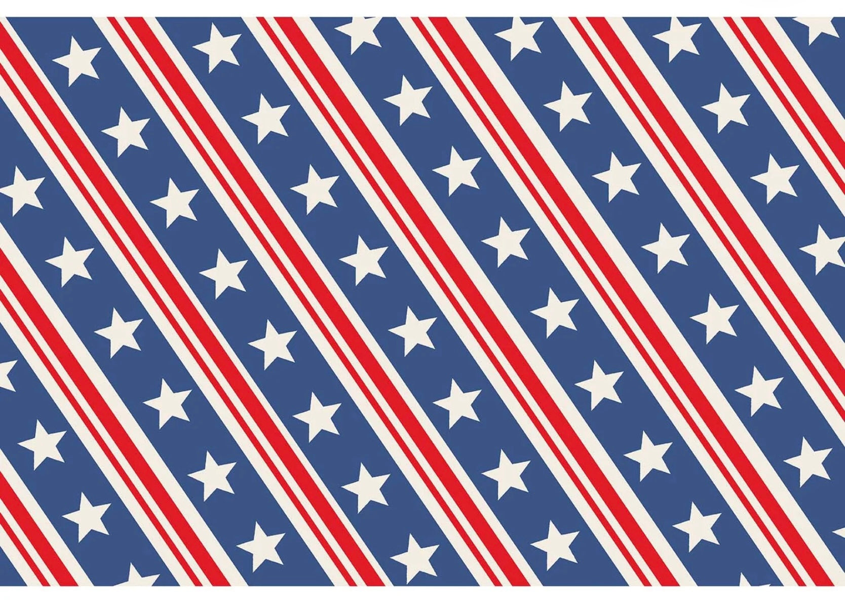 Hester & Cook Stars and Stripes Paper Placemat