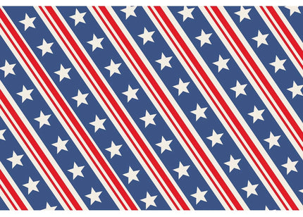 Hester & Cook Stars and Stripes Paper Placemat