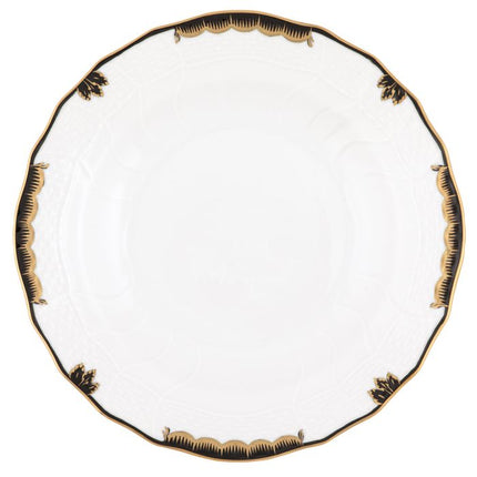 Herend Princess Victoria Dessert Plate - Black