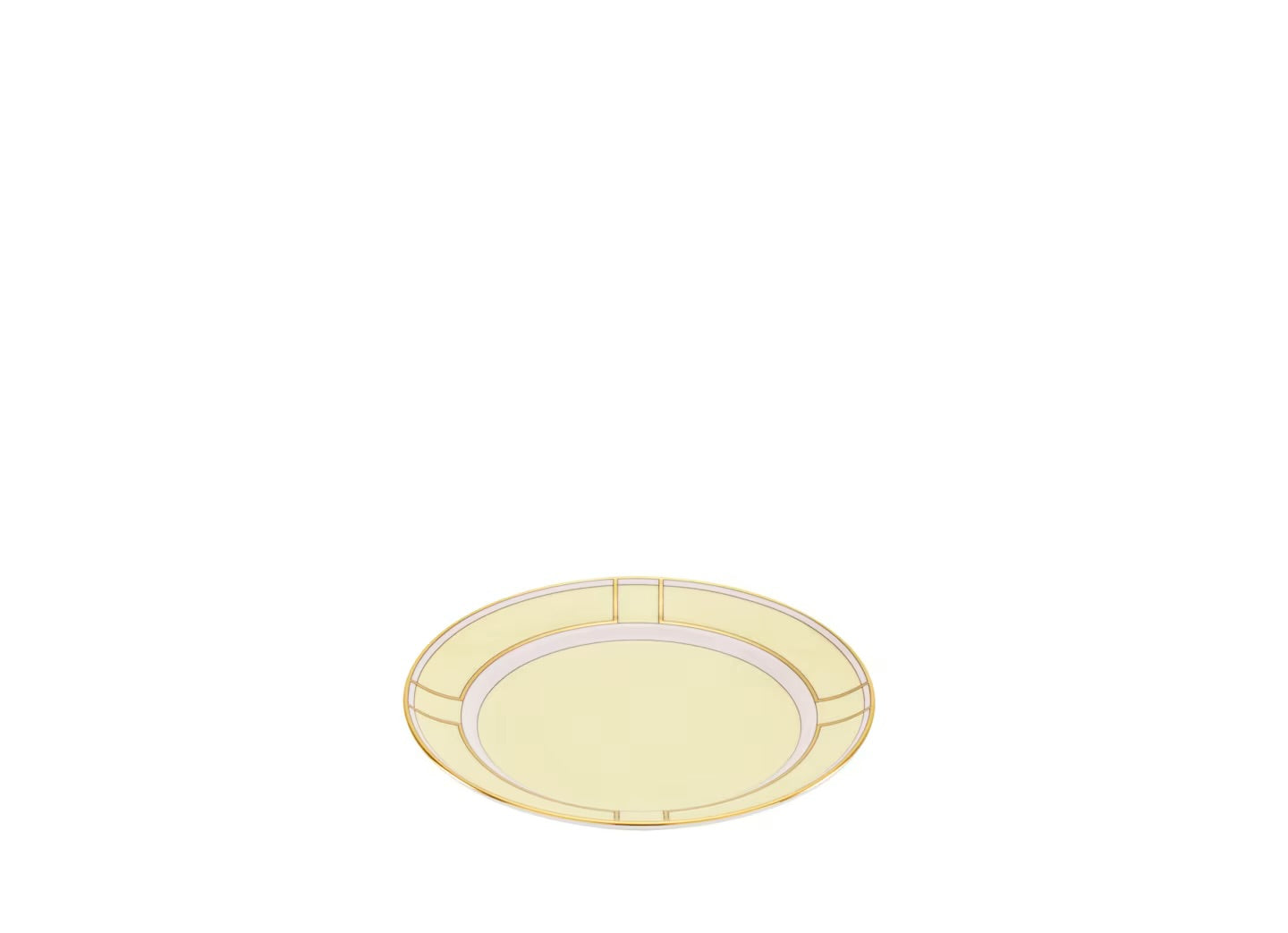 Ginori Diva Round Dessert Plate - Giallo