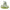 Herend Decorative Yoga Frog - Key Lime