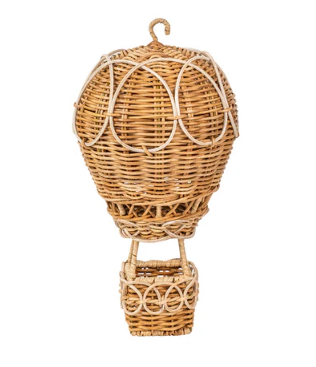 Juliska Rattan 14” Hot Air Balloon
