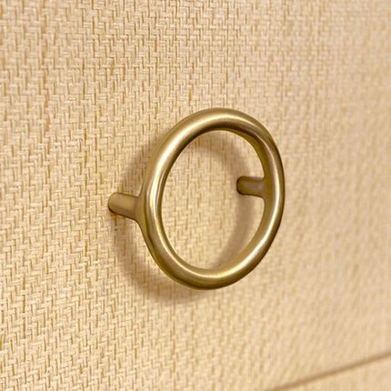Worlds Away Getty Chest in Grass Cloth