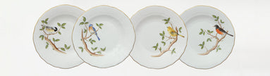 Herend Songbird Dessert Plate - Warbler