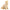 Herend Decorative Lion Cub with Crown - Butterscotch