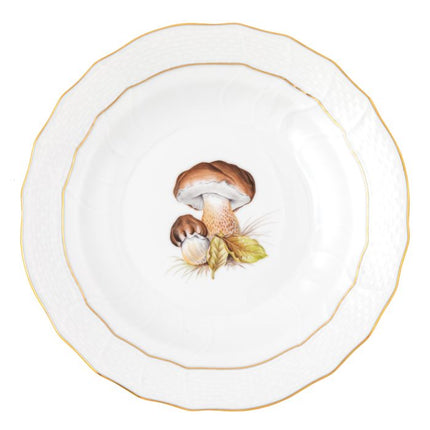 Herend Mushroom Luncheon Plate - Motif #3